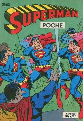 Scan de la Couverture Superman Poche n 24